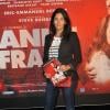 Cristiana Reali lors de la première de la pièce Le Journal d'Anne Frank dans laquelle joue son ex-compagnon Francis Huster, le 11 septembre 2012