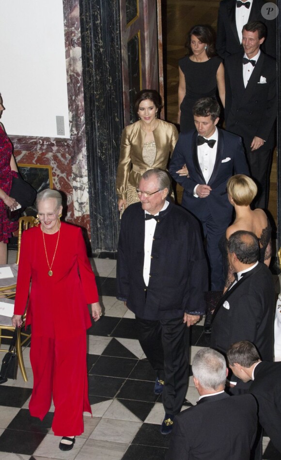 La famille royale de Danemark donnait le 6 novembre 2012 au palais de Fredensborg les traditionnels concert et réception annuels en l'honneur de la vie entrepreneuriale du pays.