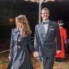 La princesse Marie et le prince Joachim de Danemark le 6 novembre 2012 au palais de Fredensborg pour les traditionnels concert et réception annuels en l'honneur de la vie entrepreneuriale du pays.
