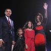 C'était il y a quatre ans, Barack Obama devenait le 44e président des États-Unis d'Amérique, aux côtés de son épouse Michelle et de leurs filles, Malia et Sasha, alors âgées de 11 et 7 ans. Novembre, 2008.