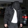 James Franco se cache d'un paparazzi à Los Angeles le 7 novembre 2012.