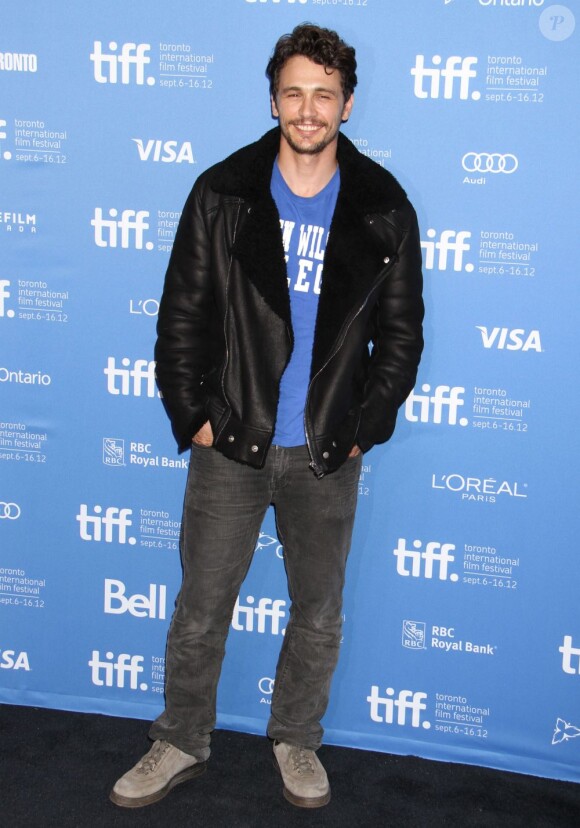 James Franco à Toronto le 7 septembre 2012