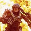 Tom Cruise en pleine action sur le tournage de All You Need Is Kill.