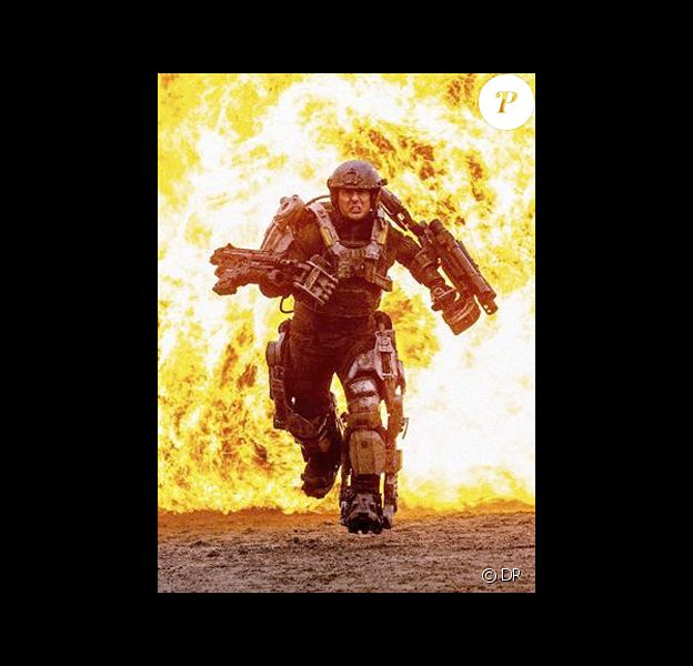 Tom Cruise en pleine action sur le tournage de All You Need Is Kill.