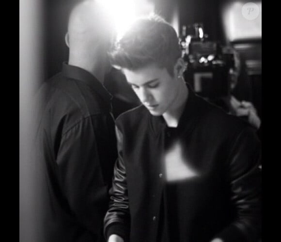 Le cliché instagram de Justin Bieber, rapidement effacé le 29 octobre 2012.