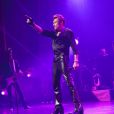 Johnny Hallyday en concert à New York dans le cadre sa tournée Jamais Seul le 7 octobre 2012