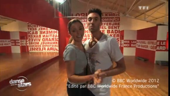 Danse avec les stars 3 : Sandrine Quétier s'essaie au périlleux rouli bouli