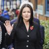 Catherine Zeta-Jones va renommer le Noah's Ark Children's Hospital of Wales, le 9 novembre 2012.