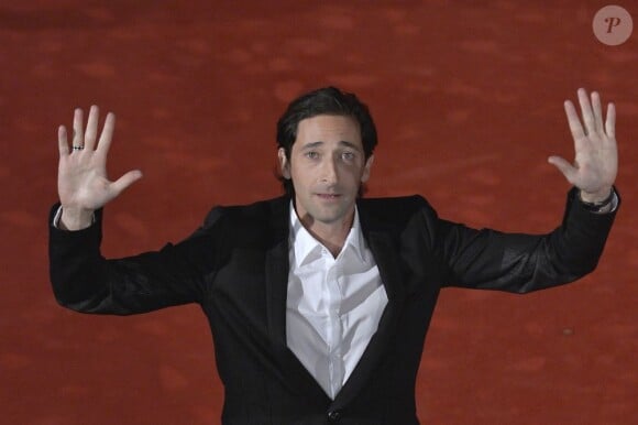 Adrien Brody lors du Festival international du film de Rome, le 11 novembre 2012.