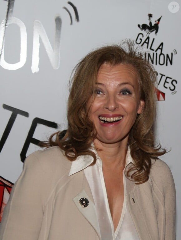 Valérie Trierweiler au 51e Gala de l'Union des Artistes à Paris, le 12 novembre.