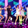 Psy sur la scène des MTV Europe Music Awards, le 11 novembre à Francfort.