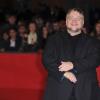 Guillermo del Toro lors de l'avant-première romaine des 5 Légendes, le 13 novembre 2012.