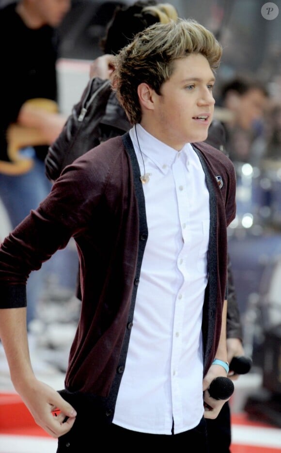 Niall Horan des One Direction à l'émission The Today Show à New York le 13 novembre 2012.
