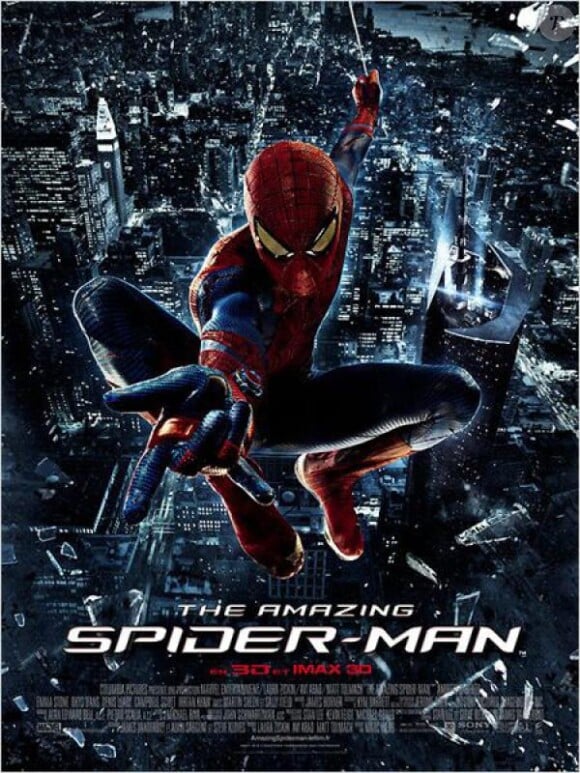 Affiche du film The amazing Spider-man avec Andrew Garfield