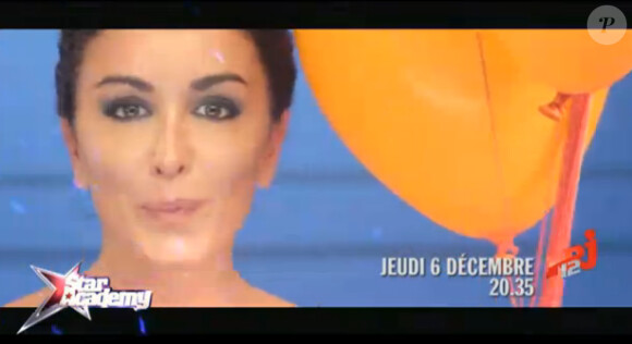 Jenifer dans la bande-annonce de Star Academy 9 sur NRJ 12 le 6 décembre 2012