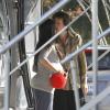 Matthew McConaughey et Camila Alves sur le tournage de The Dallas Buyers Club à la Nouvelle-Orléans le 19 Novembre 2012