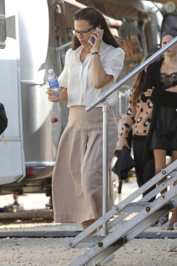 Jennifer Garner sur le tournage de The Dallas Buyers Club à la Nouvelle-Orléans le 19 Novembre 2012