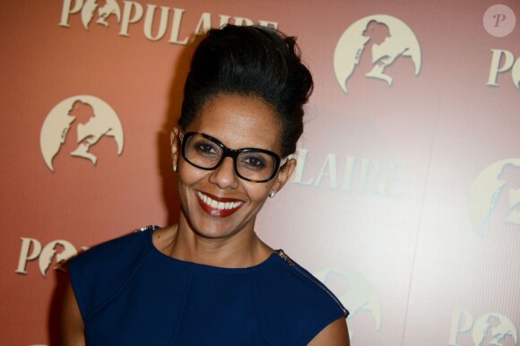 Audrey Pulvar lors de l'avant-première du film Populaire à Paris le 19 Novembre 2012