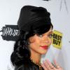 Rihanna arrive au Best Buy Theater pour rencontrer ses fans new-yorkais et célébrer la sortie de son album Unapologetic. New York, le 20 novembre 2012.