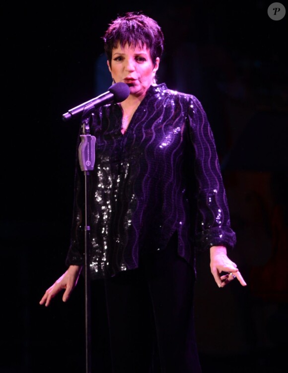 Liza Minnelli à Londres le 14 juin 2012.