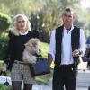 Gwen Stefani arrive chez ses parents pour célébrer Thanksgiving en compagnie de son mari Gavin Rossdale. Los Angeles, le 22 novembre 2012.