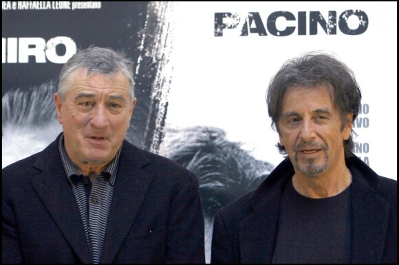 Robert De Niro et Al Pacino lors de leur dernière rencontre sur le grand écran avec La Loi et l'Ordre.