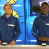 Clément Chantôme, Mapou Yanga-Mbiwa et les joueurs de l'équipe de France ont répondu à un quiz au cours de l'émission de TF1 Téléfoot diffusée le 25 novembre 2012 avec plus ou moins de succès