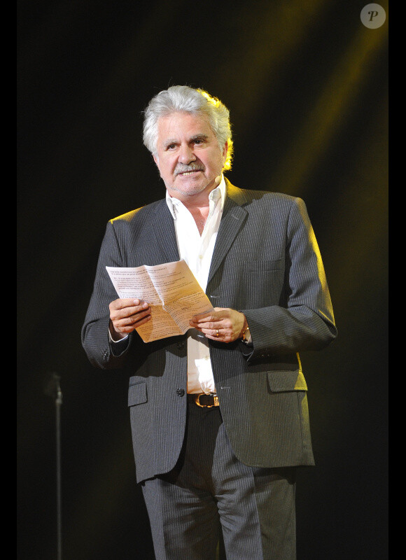 Roland Magdane (Grand Prix de l'humour) à la remise des Grands Prix de la Sacem au Casino de Paris, le 26 novembre 2012.