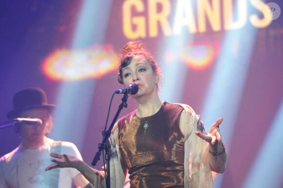 Catherine Ringer (Prix spécial de la Sacem + Distinction numérique INA) à la remise des Grands Prix de la Sacem au Casino de Paris, le 26 novembre 2012.