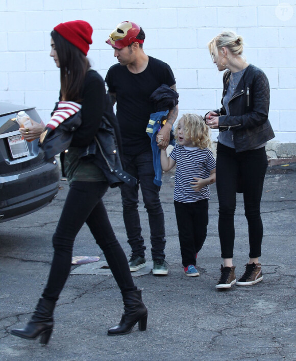 Ashlee Simpson à la fête d'anniversaire déguisée de son fils Bronx Wentz, à Studio City, le 20 novembre 2012.