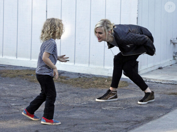 Ashlee Simpson à la fête d'anniversaire déguisée de son fils Bronx Wentz, à Studio City, le 20 novembre 2012.