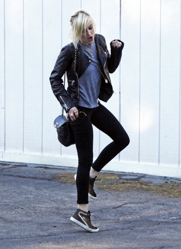 Ashlee Simpson à la fête d'anniversaire déguisée de son fils Bronx Wentz, à Studio City, le 20 novembre 2012.
