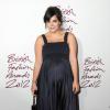 La chanteuse Lily Allen très enceinte à la soirée des British Fashion Awards 2012 à Londres le 27 novembre 2012.