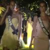 Miss Corse et Champagne-Ardenne lors d'une folle soirée à l'île Maurice avant l'élection Miss France 2013 le 8 décembre 2012 sur TF1