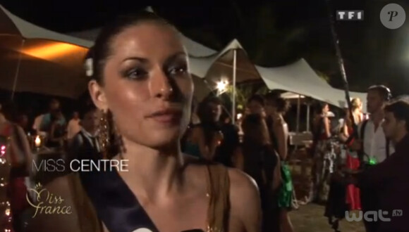 Miss Centre lors d'une folle soirée à l'île Maurice avant l'élection Miss France 2013 le 8 décembre 2012 sur TF1