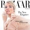 Sienna Miller en couverture du magazine Harper's Bazaar pour le mois de janvier 2012