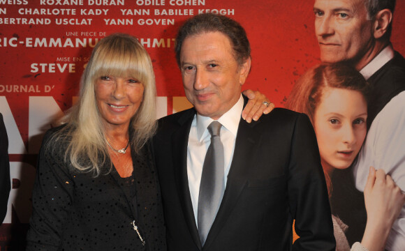 EXCLU - Michel Drucker et son épouse Dany à Paris en septembre 2012