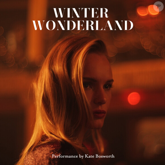 Le single de Kate Bosworth, Winter Wonderland, est déjà disponible sur iTunes.