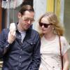 Kate Bosworth et Michael Polish à leur sortie du restaurant Jack & Jill's à Los Angeles. Le 24 avril 2012.
