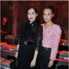 Amira Casar et Alicia Vikander on assisté au merveilleux spectacle offert par Chanel pour son défilé Métiers d'Art organisé en Ecosse le 4 décembre 2012