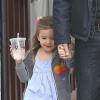 Ben Affleck et sa fille Seraphina vont petit-déjeuner à Brentwood, le 6 décembre 2012