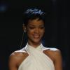 Rihanna ultra chic sur la plateau télé de l'émission allemande Wetten, dass..?/Wanna bet?. Le 8 décembre 2012.