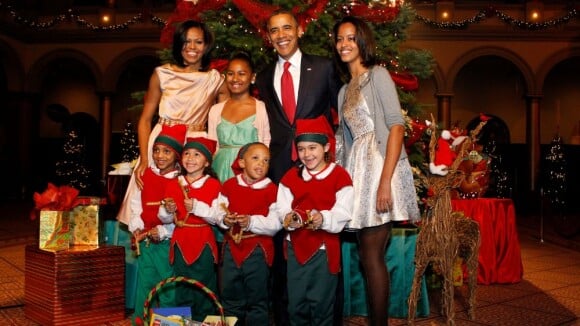 Michelle, Barack Obama et leurs filles : Soirée musicale avec Psy et Diana Ross