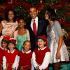 Belle soirée pour la famille Obama qui a organisé son concert de Noël à Washington le dimanche 9 décembre 2012 en présence de nombreuses personnalités