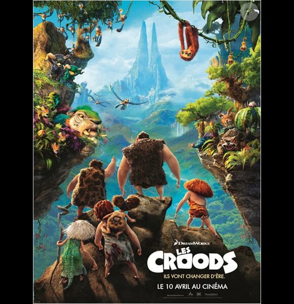 Affiche du film Les Croods