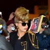 Lady Gaga arrive à Saint-Pétersbourg, le 8 décembre 2012.