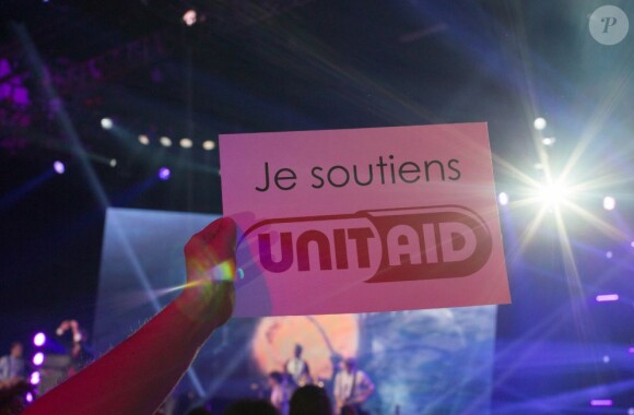 La soirée Unitaid retransmise en direct sur D17, samedi 8 décembre 2012 à Paris