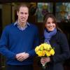 Le prince William et Kate Middleton quittent l'hôpital King Edward Vll. Londres, le 6 décembre 2012.