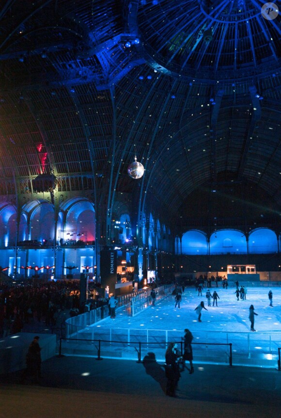 La soirée 'I love TV on Ice' au Grand Palais des Glaces à Paris, le 12 décembre 2012