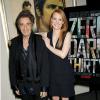 Al Pacino et Jessica Chastain pendant la projection spéciale de Zero Dark Thirty organisée par Al Pacino, à New York, le 17 décembre 2012.